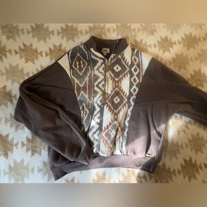 cropped bke pullover